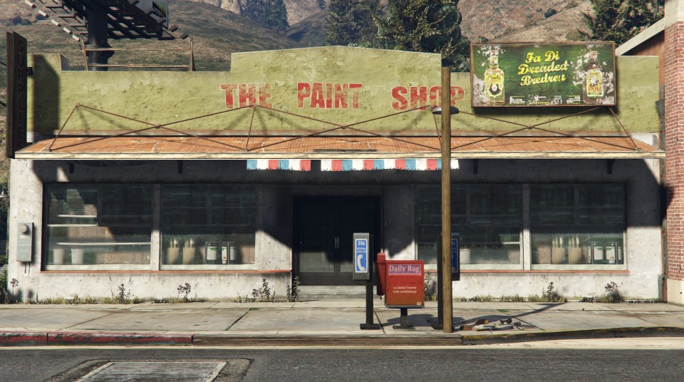 The Paint Shop Grand Theft Auto V(グランドセフトオート5)GTA5 & GTAオンライン 攻略wiki グラセフV グラセフオンライン(Grand